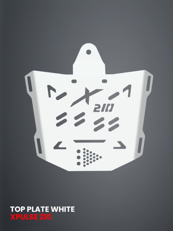 Xpulse 210 2025 Top Plate White