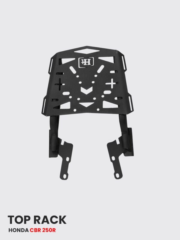 Honda CBR250R Heavy Duty Rear Rack Black