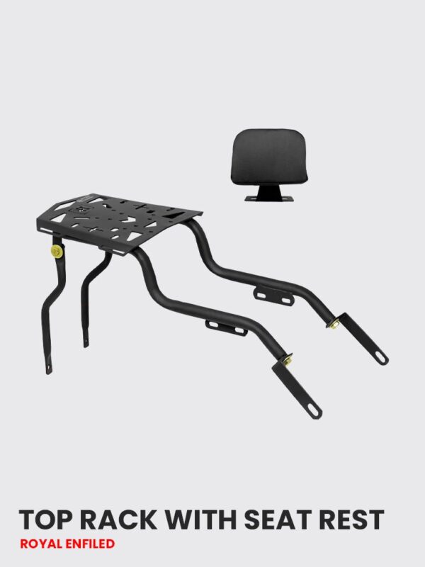 RE Classic 350 Luggage Rack with Seat Rest