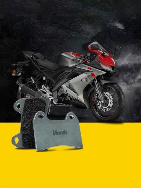 Vesrah Rear Brake Pads for Yamaha R15 V3 FZ25