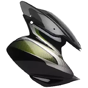 visor-for-discover-100-black-green Windshield for Discover 100 Black Green