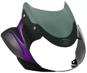 Discover150 3D Black Visor