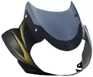 Visor for Discover 150 Black Gold