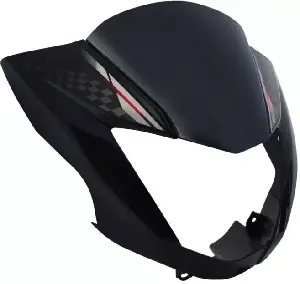 visor-for-glamour-nm-black-red Visor for Glamour NM Black Red