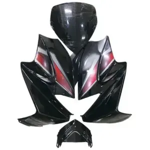 Fairing Visor for Hero Karizma R Black
