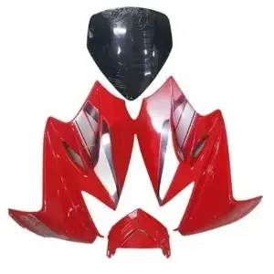 Fairing Visor for Hero Karizma R Red