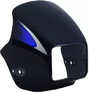 Splendor Plus Cut Black Blue Visor