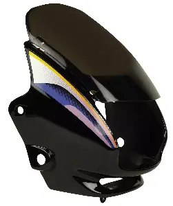 visor-for-super-splendor-om-black-blue Visor for Super Splendor Black Blue