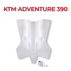windshield-for-ktm-390-adventure-smoke-black-transperant KTM 390 Adventure Windshield Smoke Black Transparent