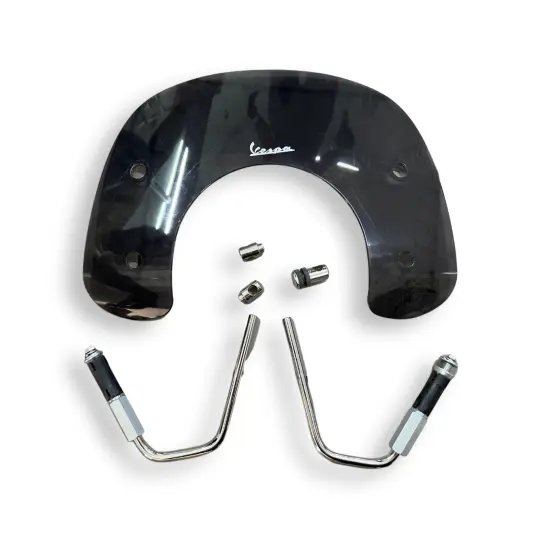 windshield-for-piaggio-vespa-vxl-black Windshield for Vespa VXL Black