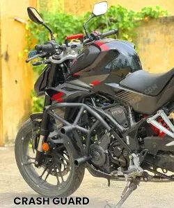 xtreme-250r-crash-guard-with-4-metal-slider-sb-1070 Crash Guard for Suzuki Gixxer 250 Gixxer 150